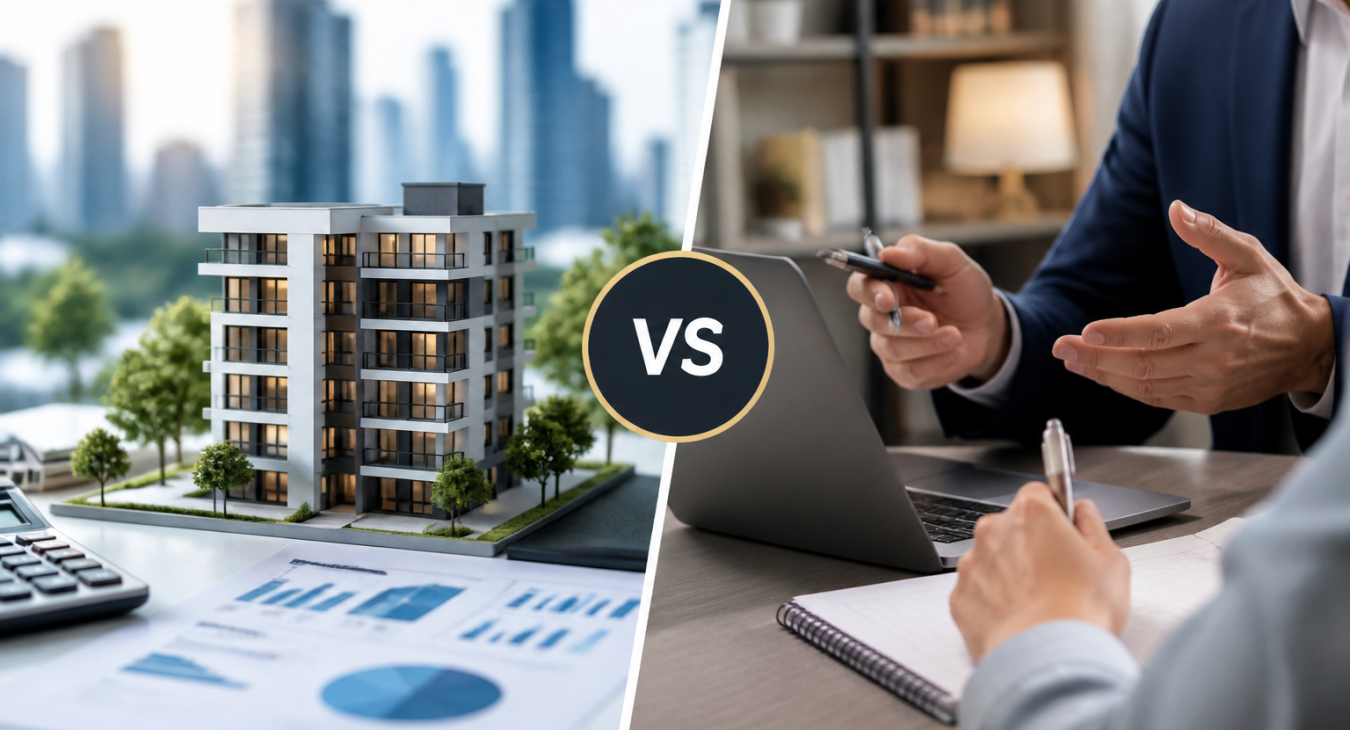 Direct Real Estate Investment vs Real Estate Coaching: What's Worth It?