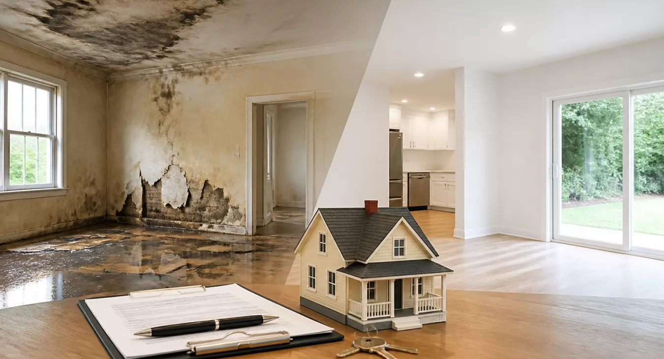 How to Sell a House With Water Damage: Options for Distressed Properties