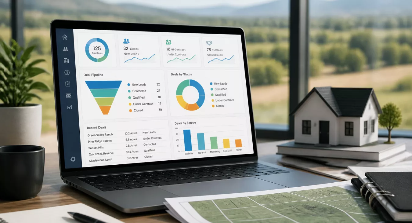 Land Investor Database Management: Best CRM Setup for Deal Tracking