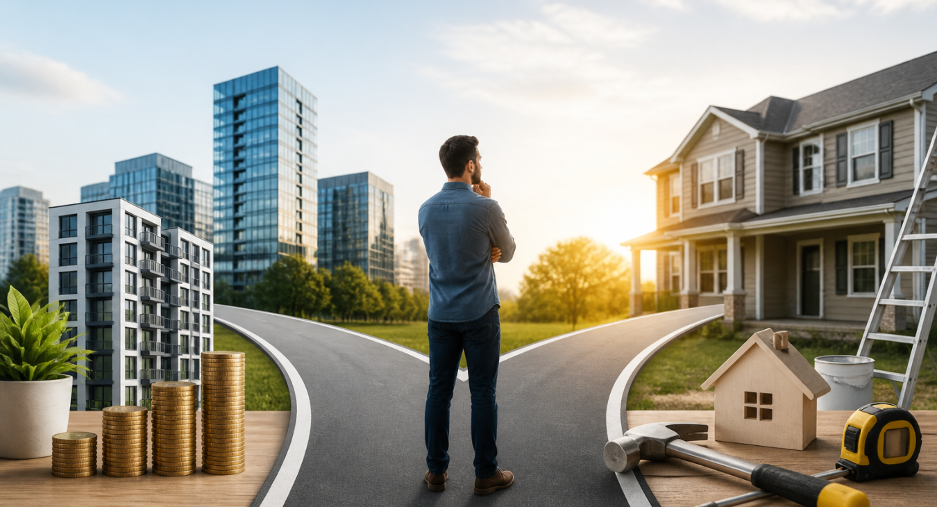 Passive Investing vs. DIY Rentals: Which Path Builds More Wealth?