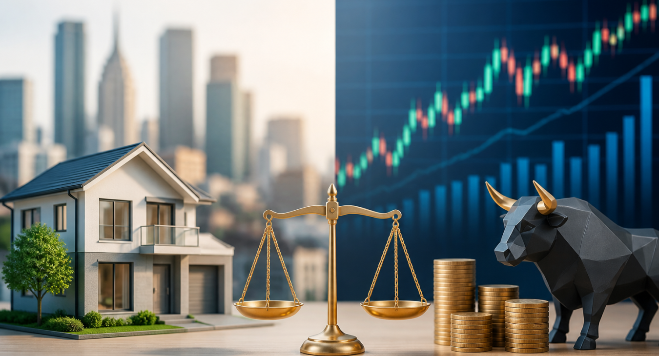 Real Estate vs Stock Market: Which Is the Better Investment for Your Goals?