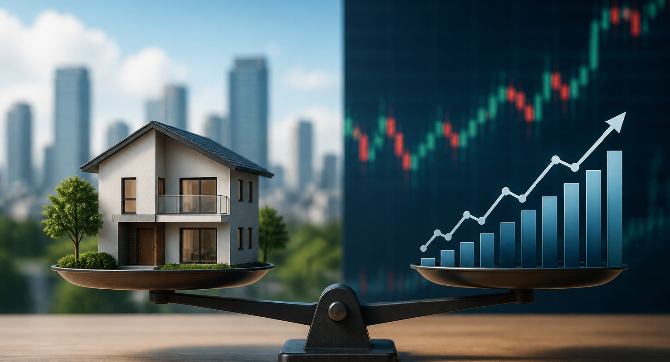 Real Estate vs. Stocks: Which Builds Wealth Faster?