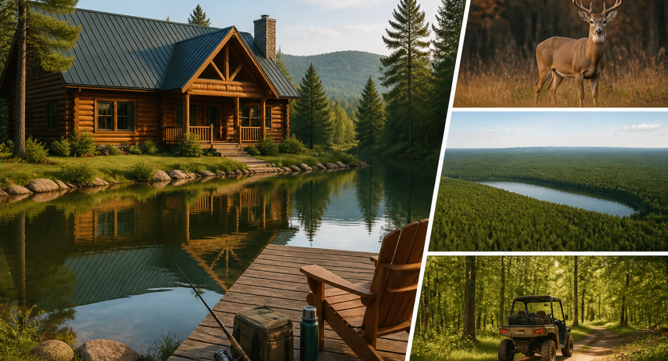 Recreational Land Investing: Hunting Cabins, Fishing Property, and Lifestyle Returns