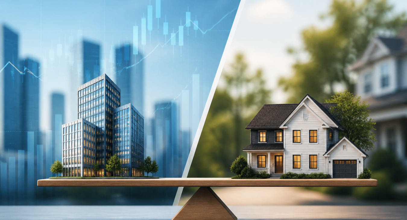 REITs vs. Direct Real Estate Investing: Liquidity, Control, and Returns