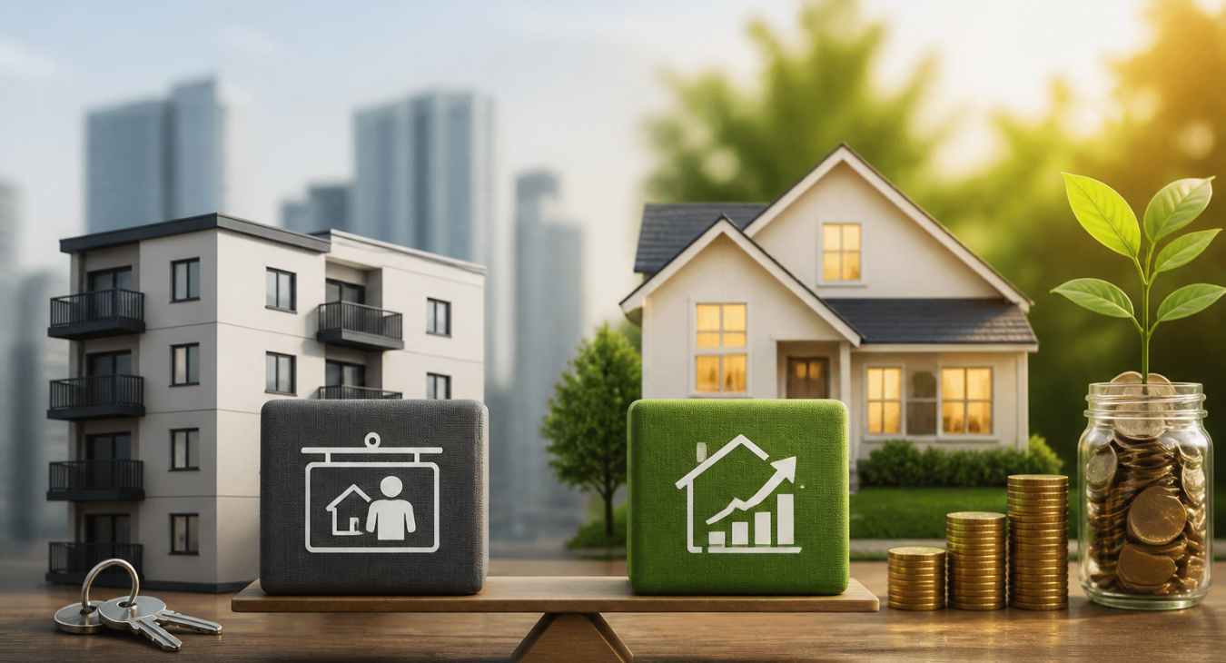 Renting vs. Buying: How Buying Investment Property Gets You Wealthier