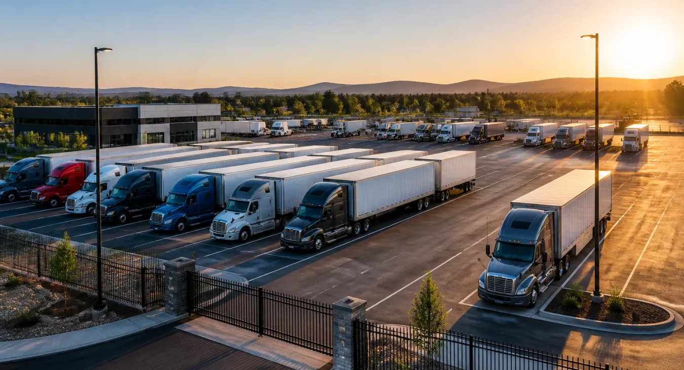 Semi-Truck Parking Business: A Real Estate Niche Investment Guide
