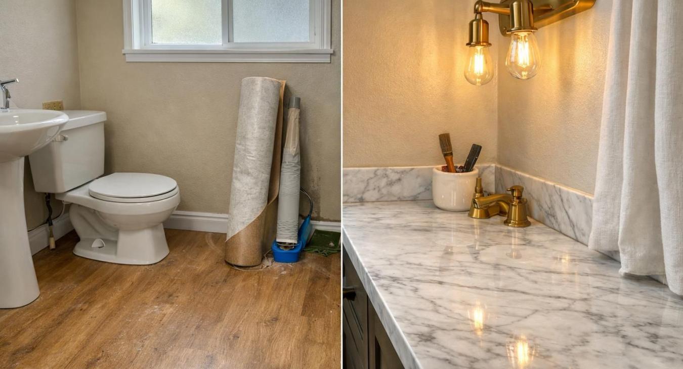 Bathroom Rehab ROI: Budget vs Premium Finishes