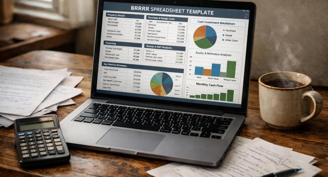 BRRRR Spreadsheet: Free Template to Track Every Deal