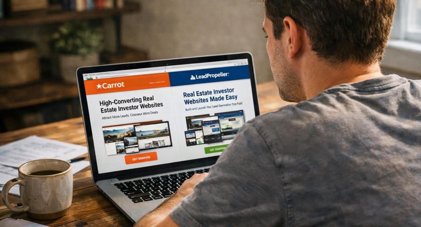 Carrot vs LeadPropeller: Best Investor Website Builder