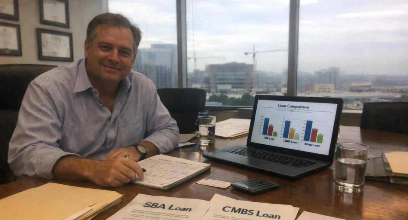 Commercial Real Estate Financing: SBA, CMBS, and Bridge Loans
