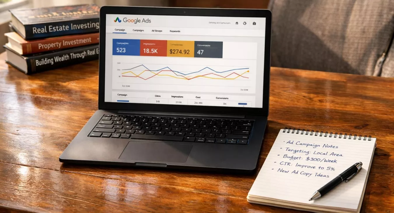Google Ads for Real Estate Investors: Campaign Setup Guide
