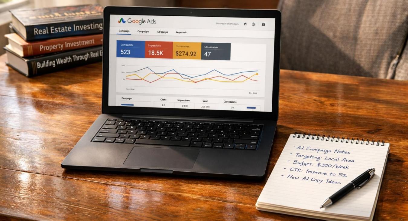 Google Ads for Real Estate Investors: Campaign Setup Guide
