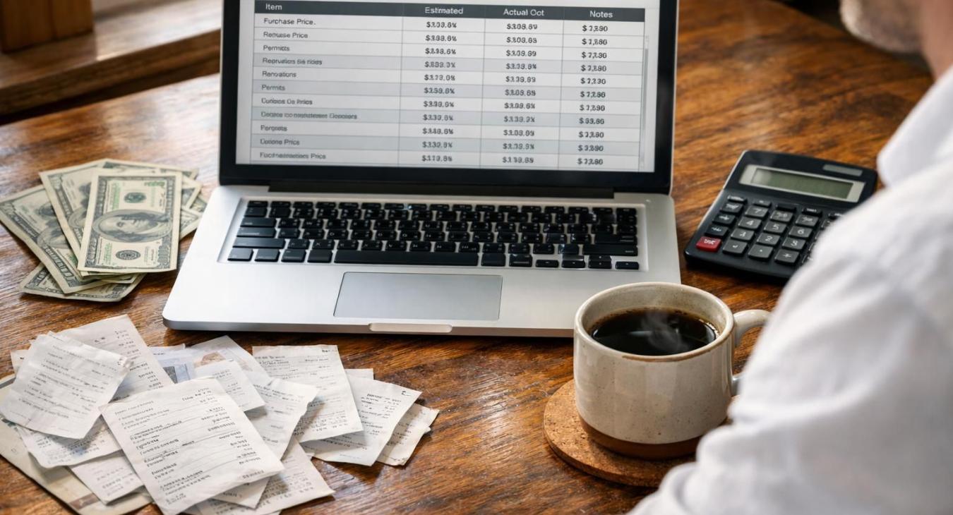 House Flip Budget Template: Track Every Dollar