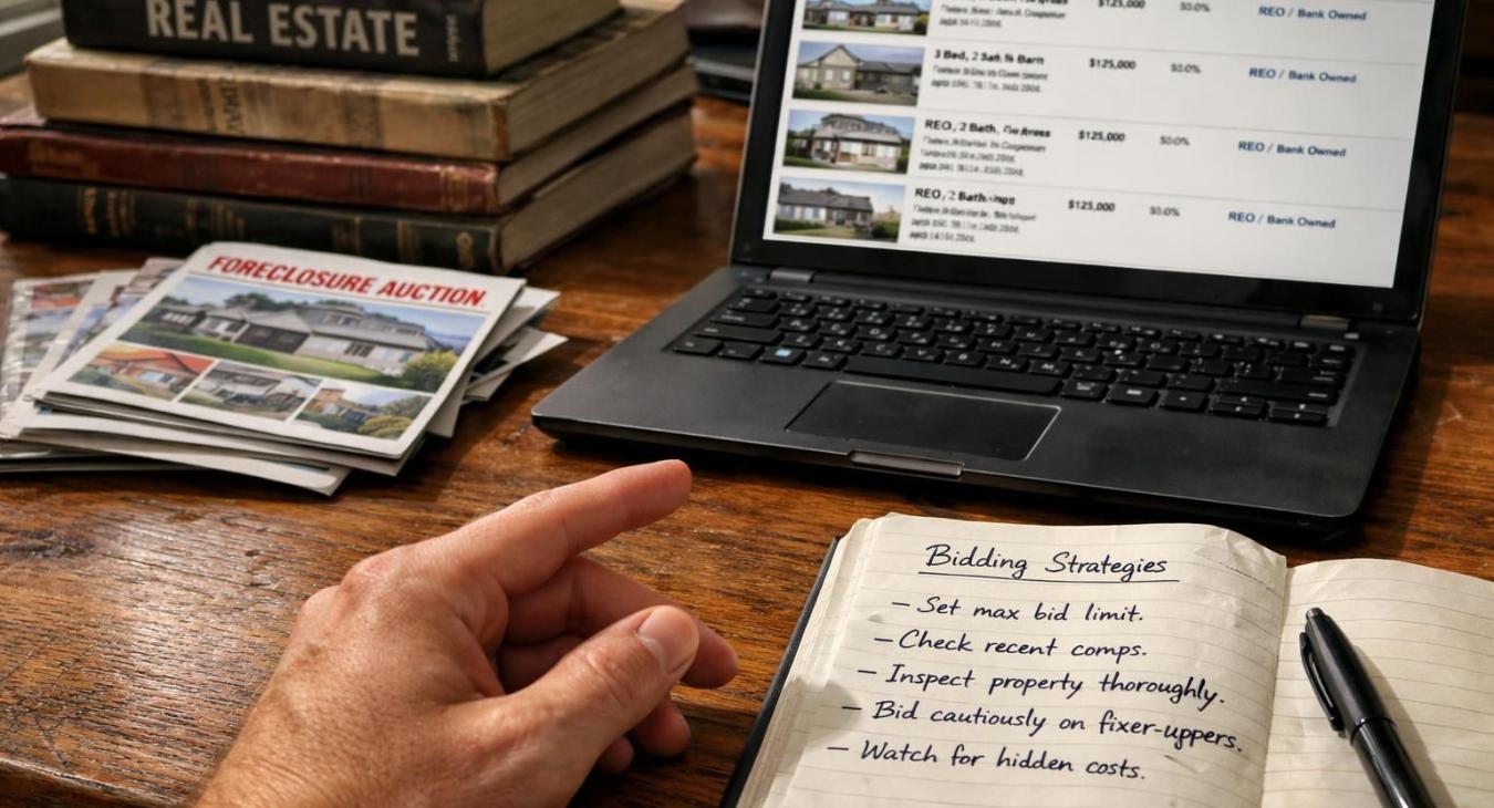 How to Buy Foreclosed Homes: REO and Auction Guide