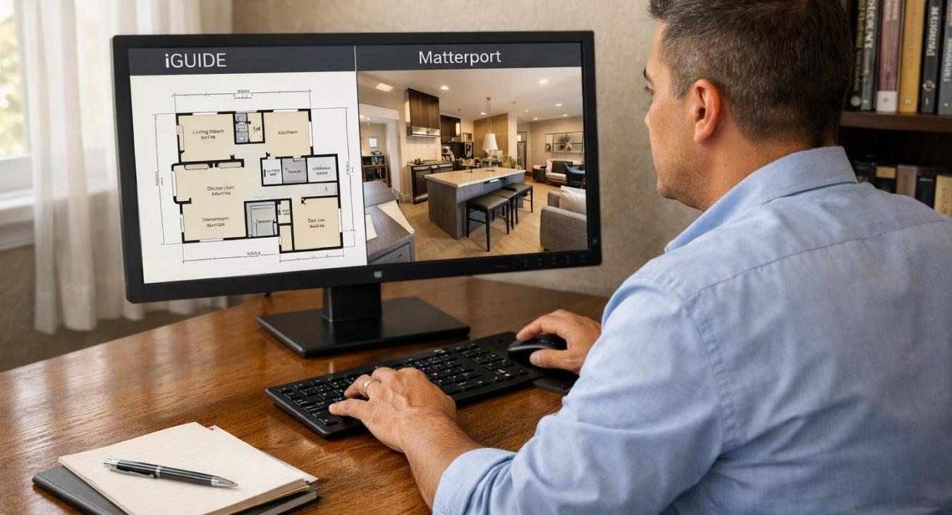 Matterport vs iGUIDE: 3D Tour Platforms Compared