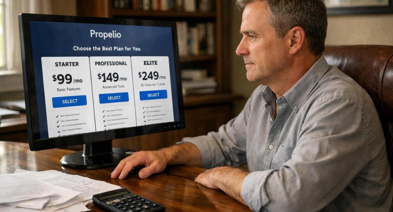 Propelio Pricing: Investor Data Tool Costs