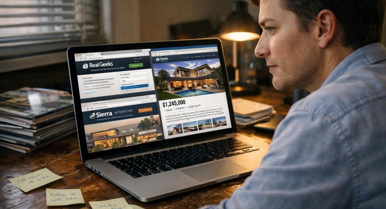 Real Geeks vs Sierra Interactive: Agent Websites