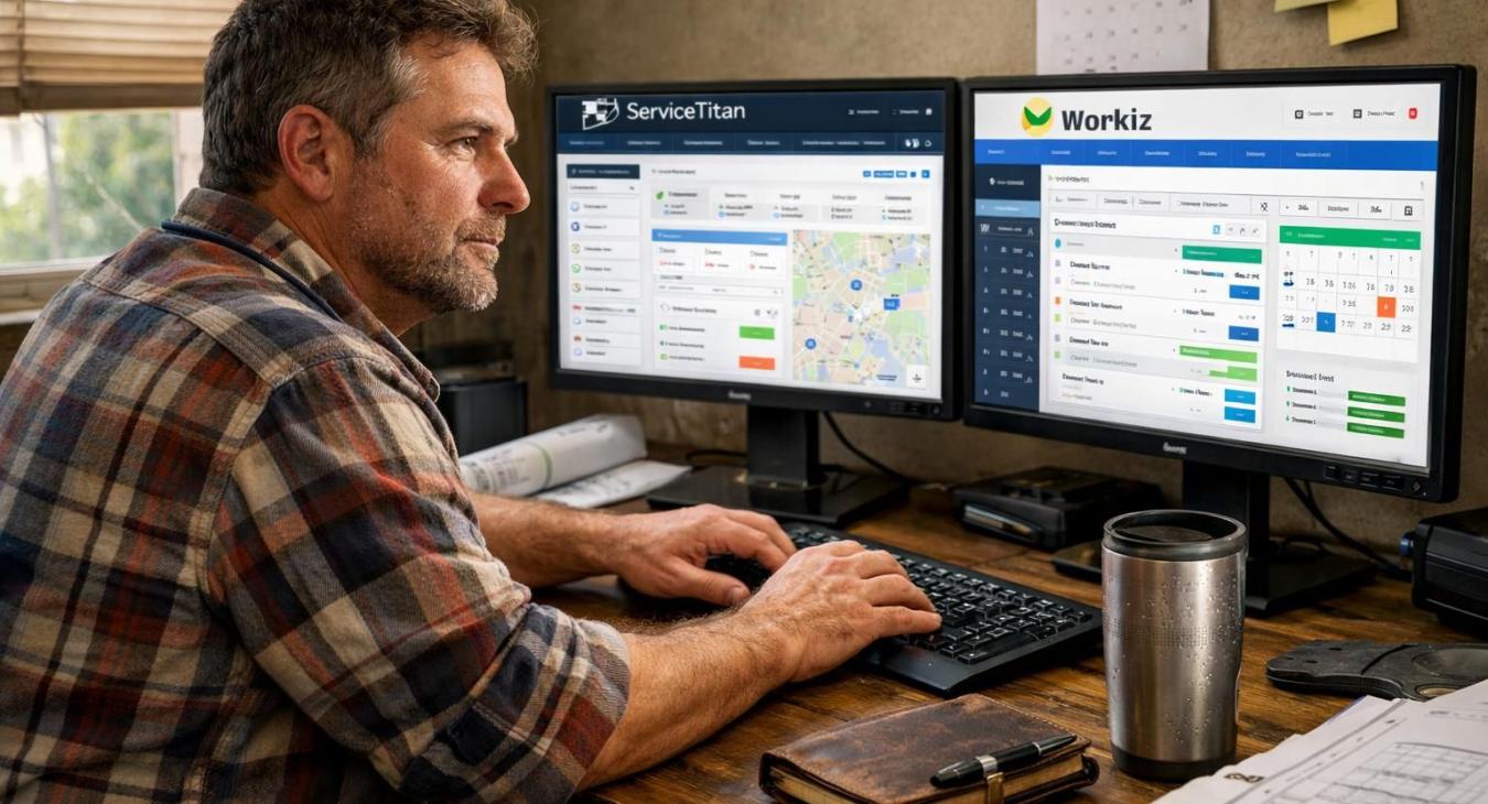 ServiceTitan vs Workiz: Contractor Software Compared