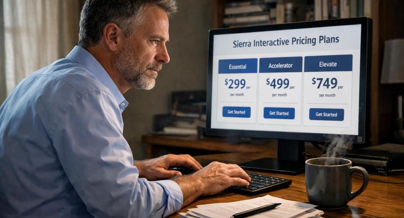 Sierra Interactive Pricing: Agent Website Costs