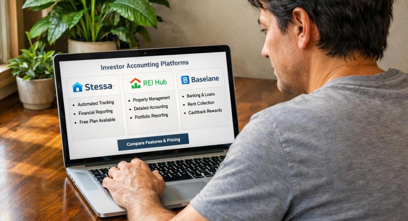 Stessa vs REI Hub vs Baselane: Investor Accounting